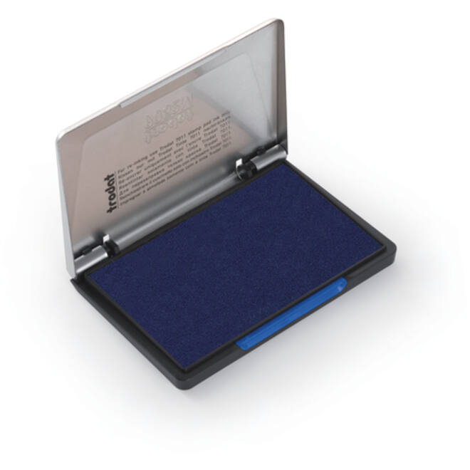 Stempelkussen Trodat 9072M metaal 11x7cm blauw
