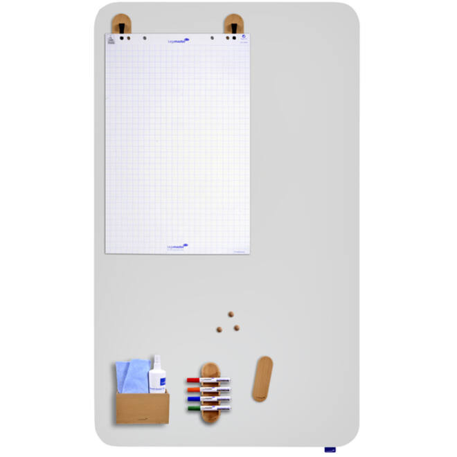Whiteboard papierhaak Legamaster hout 2stuks
