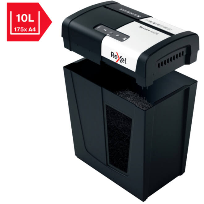 Papiervernietiger Rexel Secure MC6 snippers P5 2x15mm
