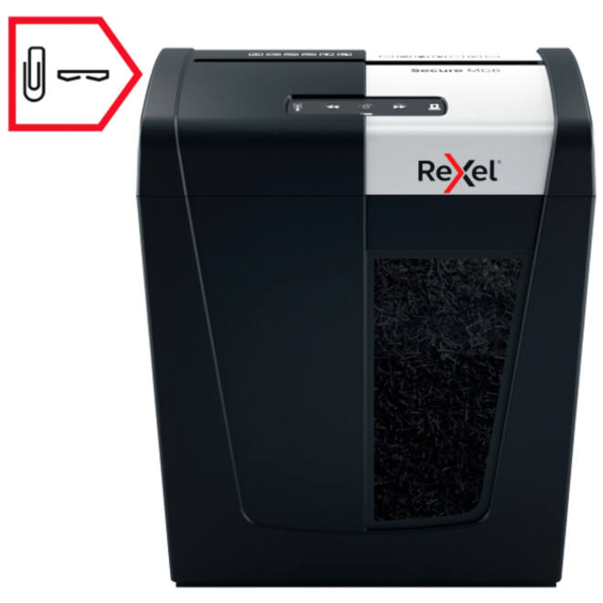 Papiervernietiger Rexel Secure MC6 snippers P5 2x15mm