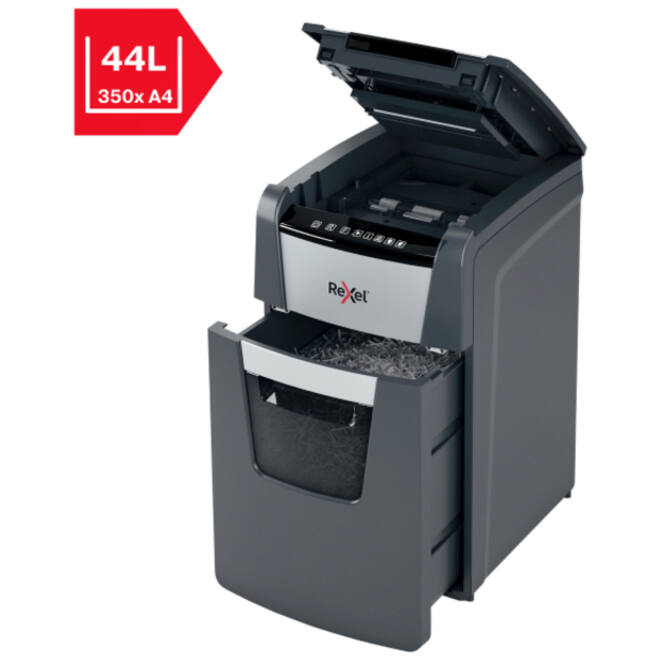Papiervernietiger Rexel Optimum Auto+ 150X P4 snippers 4x28mm
