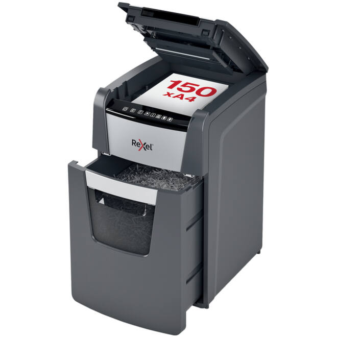 Papiervernietiger Rexel Optimum Auto+ 150X P4 snippers 4x28mm