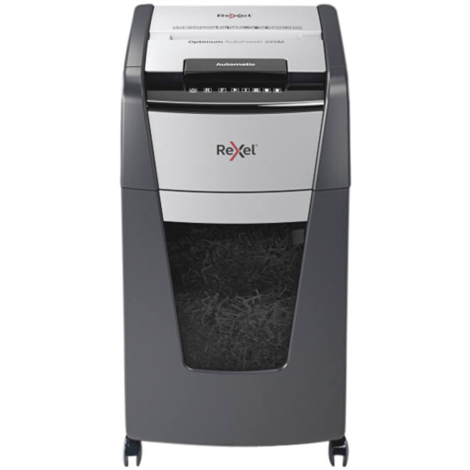 Papiervernietiger Rexel Optimum Auto+ 225M P5 snippers 2x15mm