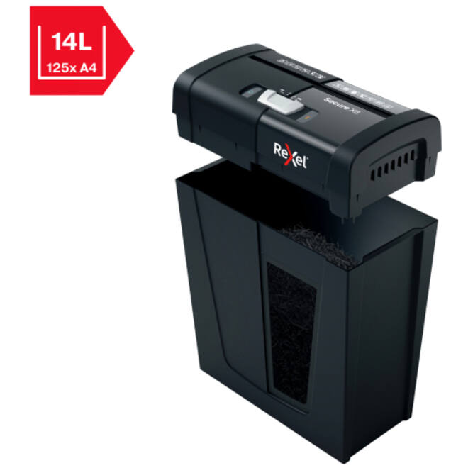 Papiervernietiger Rexel Secure X8 P4 snippers 4x40mm