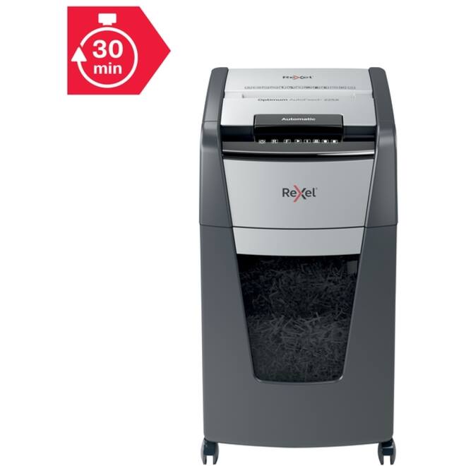 Papiervernietiger Rexel Optimum Auto+ 225X P4 snippers 4x26mm