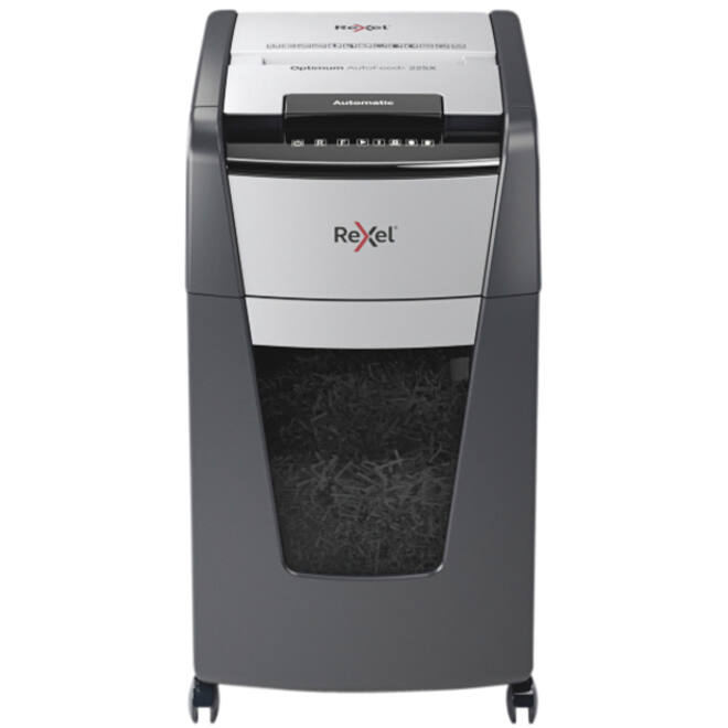 Papiervernietiger Rexel Optimum Auto+ 225X P4 snippers 4x26mm