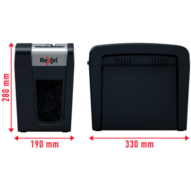 Papiervernietiger Rexel Secure MC3-SL P5 snippers 2x15mm