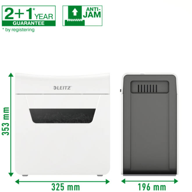 Papiervernietiger Leitz IQ Protect Premium 6X P4 snippers