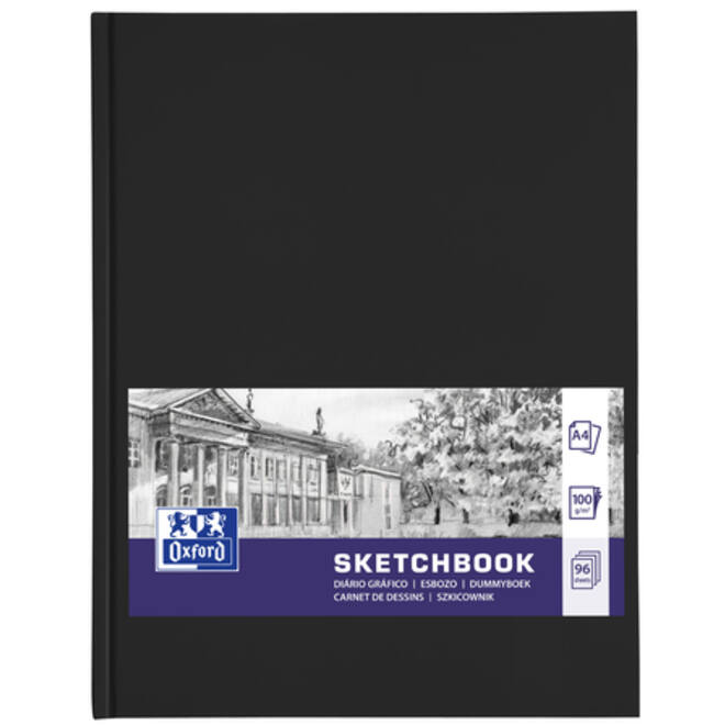 Dummyboek Oxford A4 96 vel 100 gram zwart