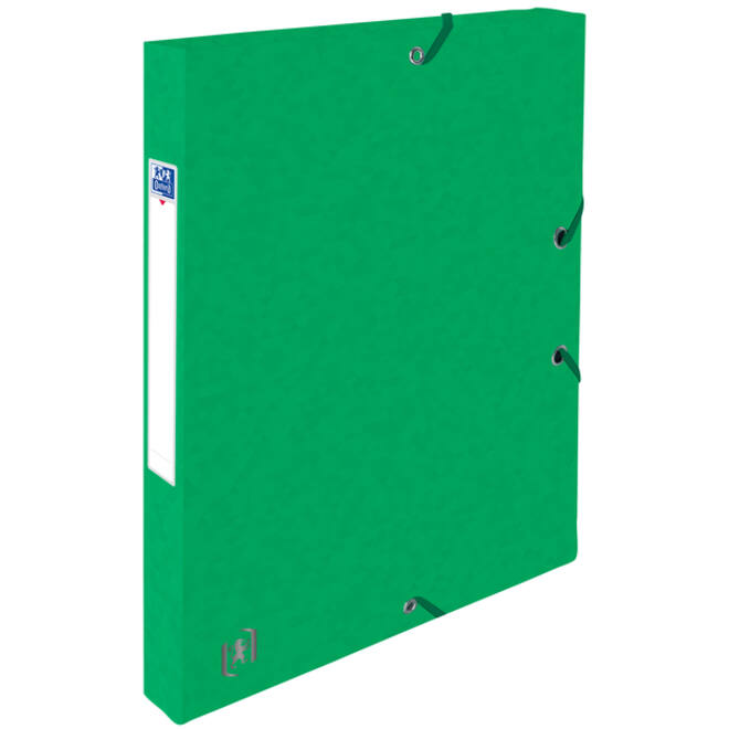 Elastobox Oxford Top File+ A4 25mm groen