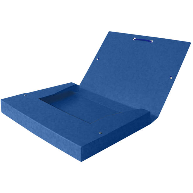 Elastobox Oxford Top File+ A4 25mm blauw