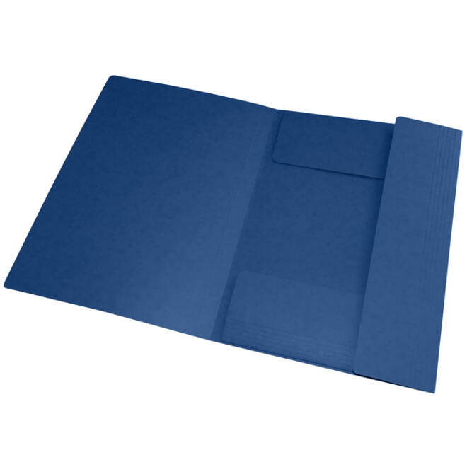 Elastomap Oxford Top File+ A4 donkerblauw