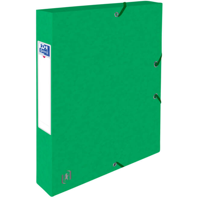 Elastobox Oxford Top File+ A4 40mm groen