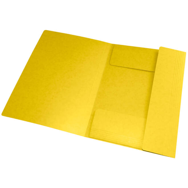 Elastomap Oxford Top File+ A4 geel