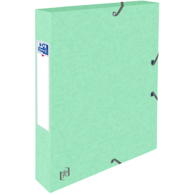 Elastobox Oxford Top File+ A4 40mm pastel assorti