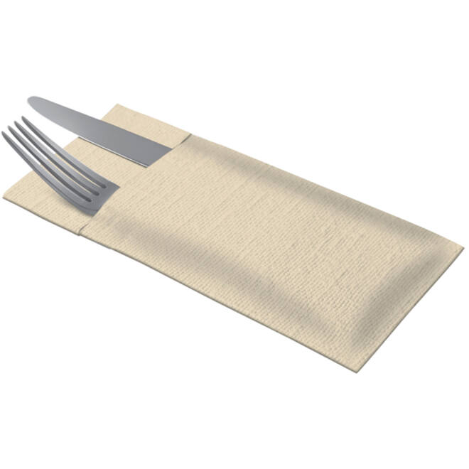 Pochette Tork LinStyle® 1-laags 50st duurzaam creme 509601