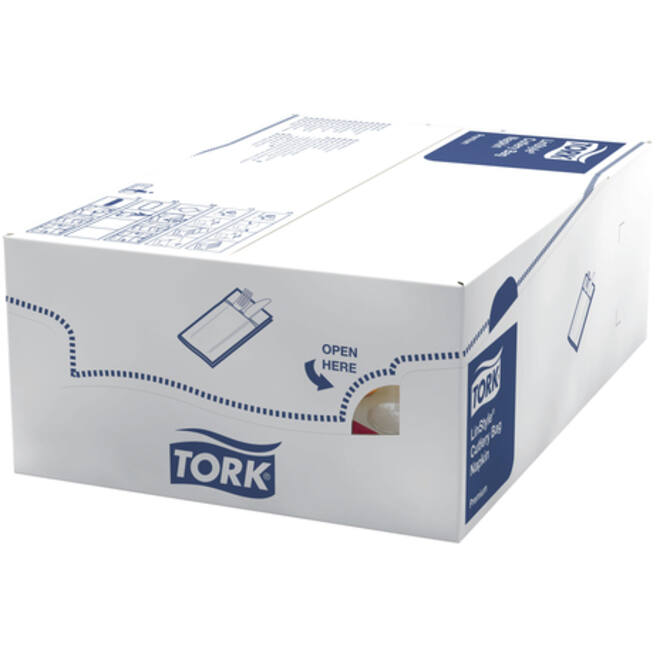 Pochette Tork LinStyle® 1-laags 50st duurzaam bordeaux 509603