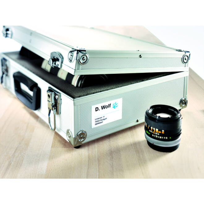 Etiket HERMA Power 10908 105x48mm wit 300stuks