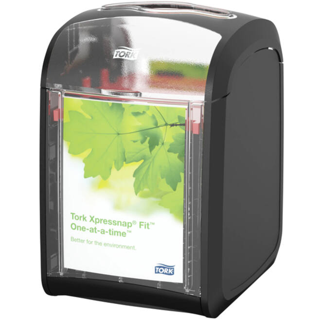 Servetdispenser Tork Xpressnap® tabletop N14 zwart 272900