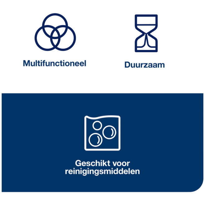 Reiningingsdoek Tork Long Lasting W8 multifunctioneel rood 194750