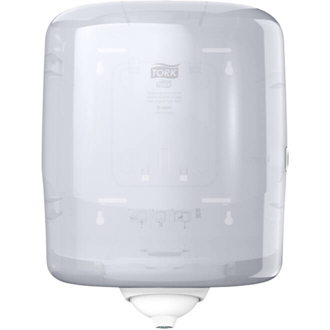 Poetsroldispenser Tork Reflex™M4 vel-voor-vel performancelijn wit 473190