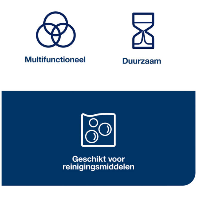 Reinigingsdoek Tork W8 Premium 1-laags 40 vel geel 194650