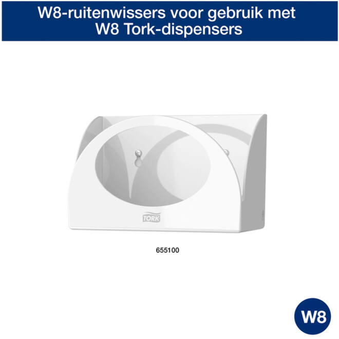 Reinigingsdoek Tork Long lasting W8 multifunctioneel groen 194550
