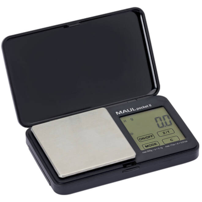 Zakweger MAUL Pocket II tot 500 gram vanaf 0.1 gram