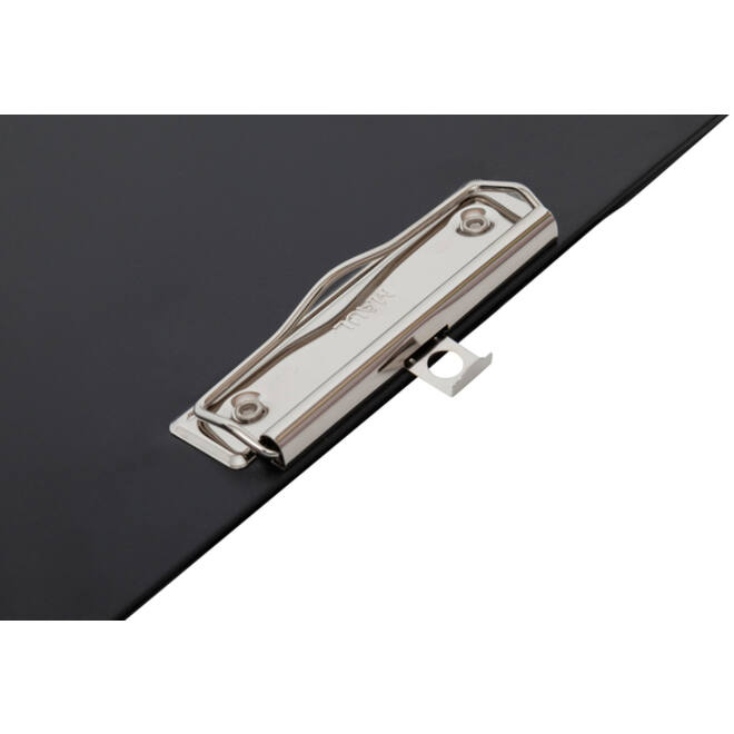 Klembord MAUL A4 staand + 2 magneten achterzijde PVC zwart