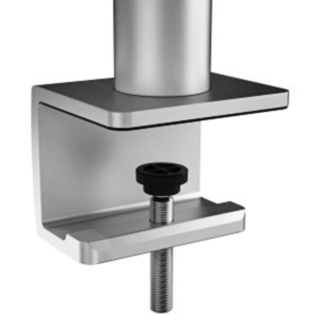 Monitorarm Durable met klem voor 1 scherm en 1 tablet