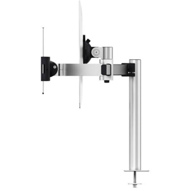 Monitorarm Durable met bladdoorvoer voor 1 scherm en 1 tablet