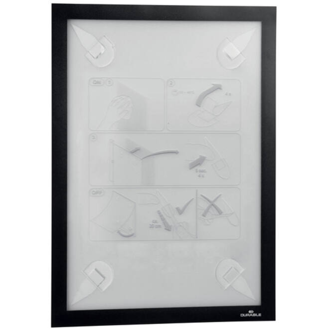 Duraframe Durable 484301 A4 zwart