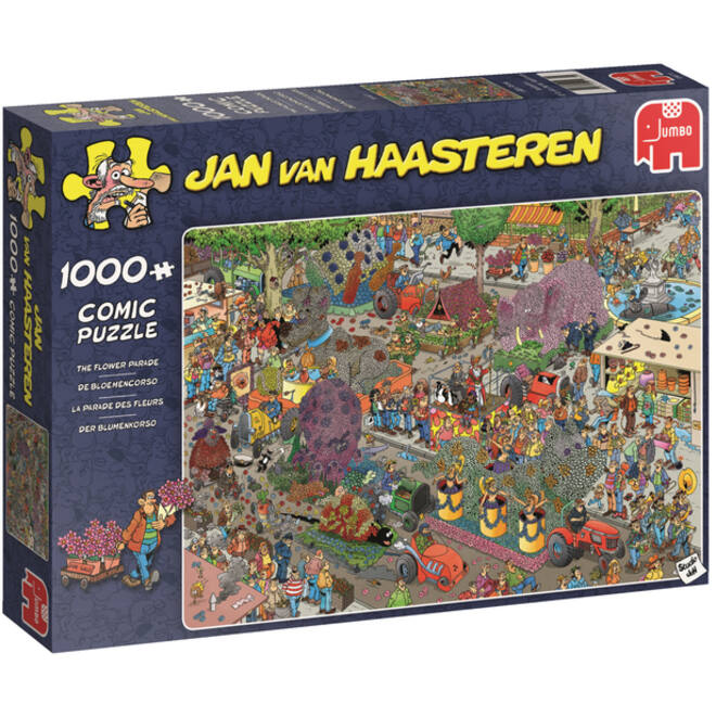 Puzzel Jan van Haasteren De Bloemencorso 1000 stukjes