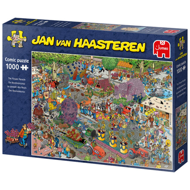 Puzzel Jan van Haasteren De Bloemencorso 1000 stukjes