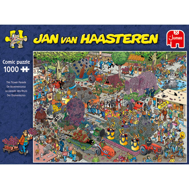 Puzzel Jan van Haasteren De Bloemencorso 1000 stukjes