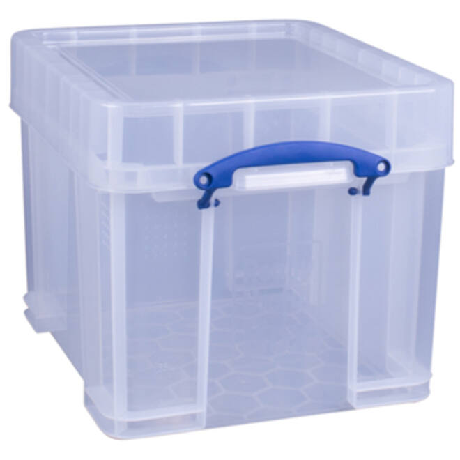 Opbergbox Really Useful 35 liter 480x390x345mm transparant wit