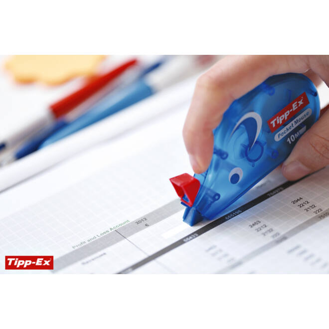 Correctieroller Tipp-ex pocket mouse 4.2mmx10m valuepack à 15+5 gratis