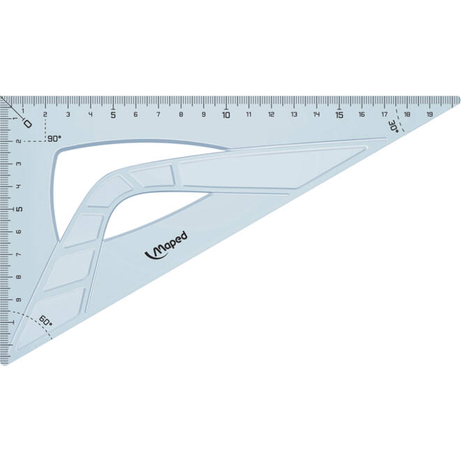 Tekendriehoek Maped 21cm 60 graden