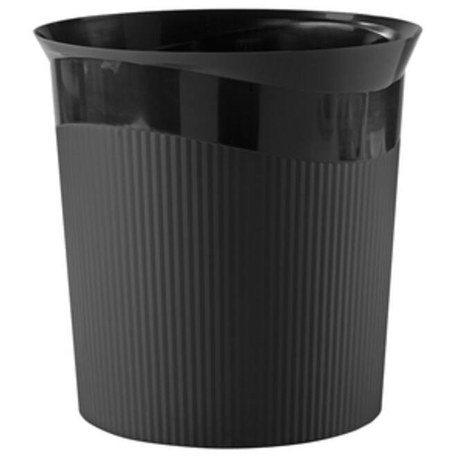 Papierbak Han Re-LOOP 13 liter rond zwart