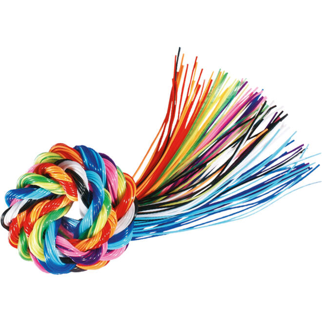 Scoubidoo touwtjes Folia 100cm 100 stuks assorti kleuren