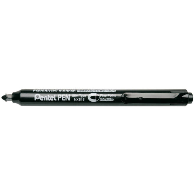 Viltstift Pentel NXS15 1mm zwart