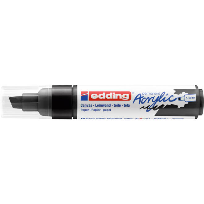 Acrylmarker edding e-5000 breed zwart
