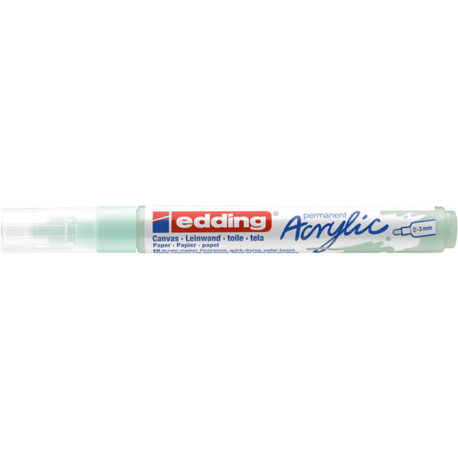 Acrylmarker edding e-5100 medium zacht mint