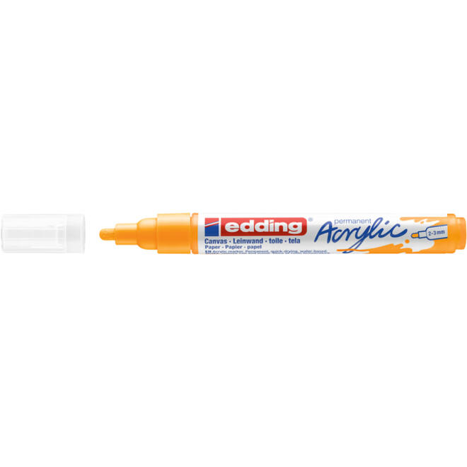 Acrylmarker edding e-5100 medium zonnegeel