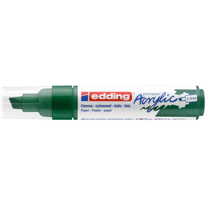 Acrylmarker edding e-5000 breed mosgroen