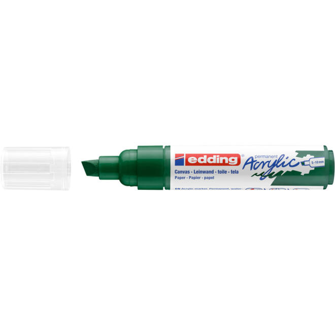 Acrylmarker edding e-5000 breed mosgroen