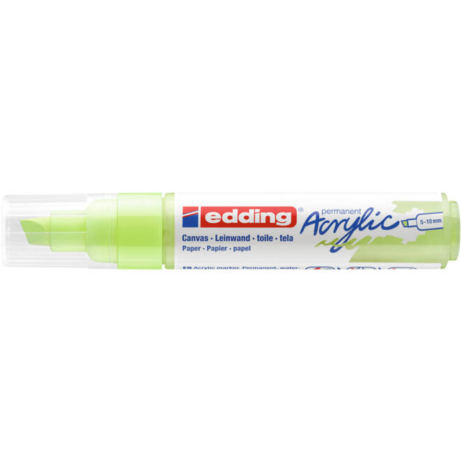 Acrylmarker edding e-5000 breed pastel groen