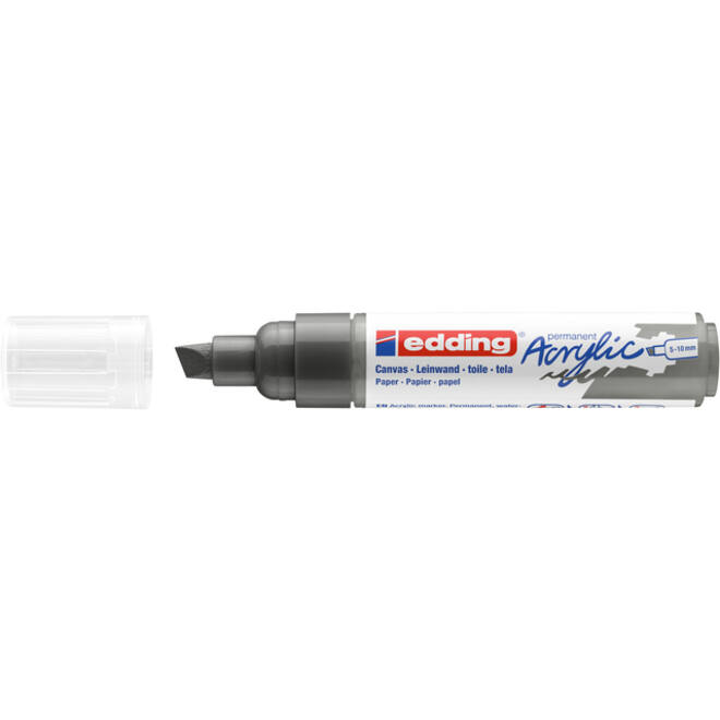 Acrylmarker edding e-5000 breed antraciet