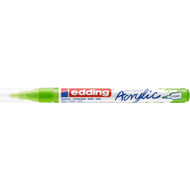 Acrylmarker edding e-5300 fijn geelgroen