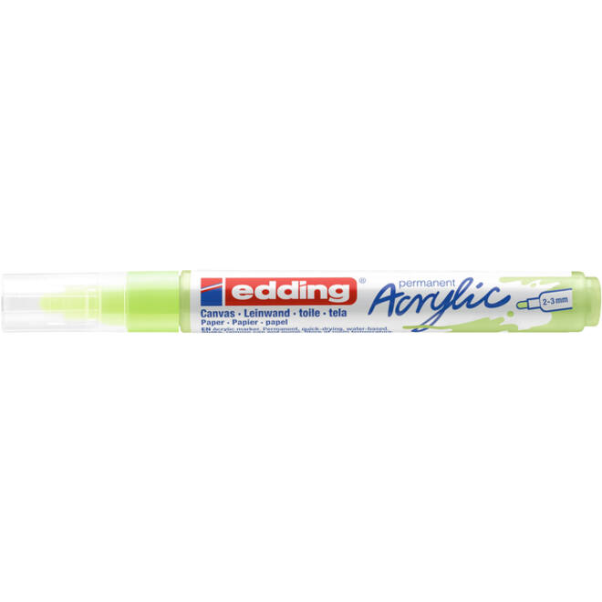 Acrylmarker edding e-5100 medium pastel groen